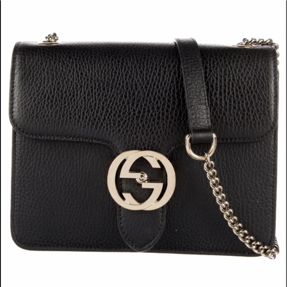 Gucci Small Dollar Interlocking G Chain Bag